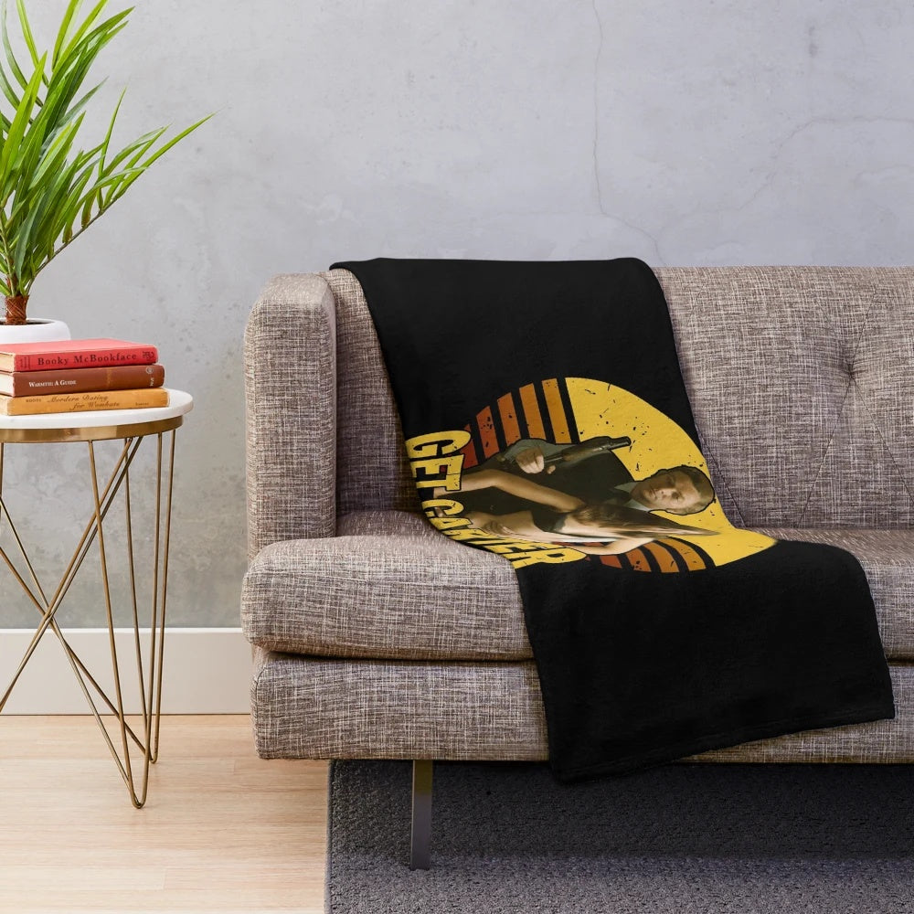 Get Carter" Classic Plush Blanket featuring Michael Caine