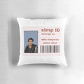 Jason Dean Heathers the Musical Simp ID Pillow