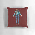 Stranger Things Season 4 Max Portrait Pillow featuring Sadie Sink's character Max