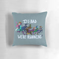 A plush pillow featuring the characters from the popular web series Critical Role.