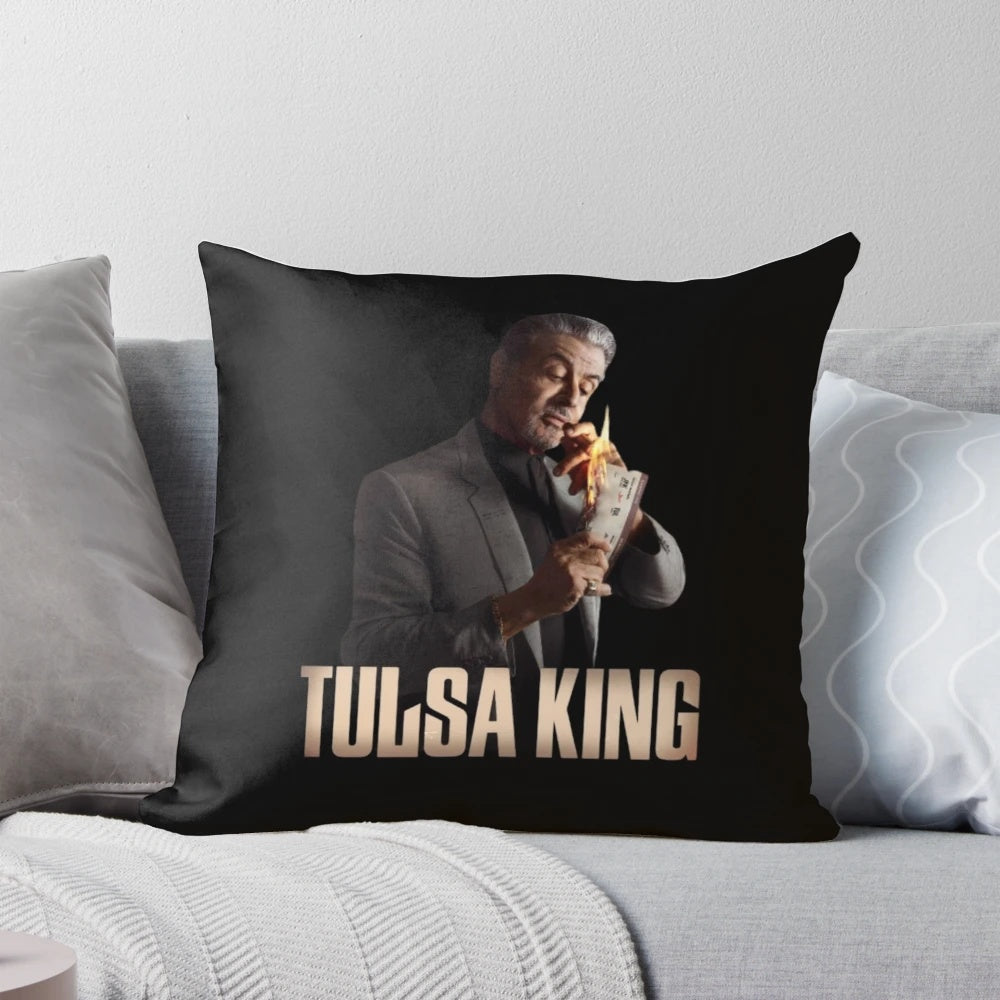 Tulsa King TV Show Pillow with Sylvester Stallone