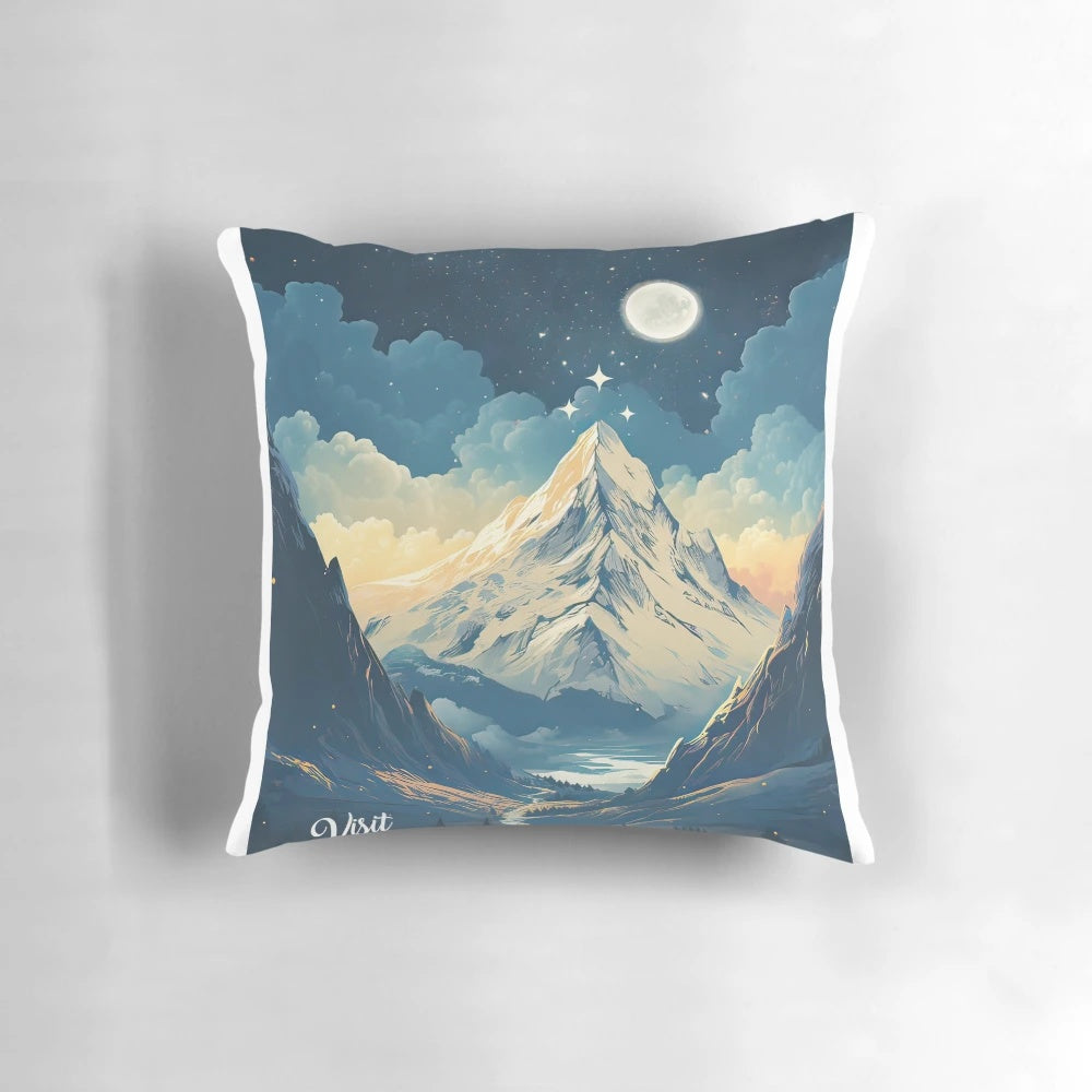 Soft, plush pillow featuring the Velaris Night Court from the ACOTAR series by Sarah J. Maas