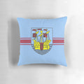 Weymouth FC non-league football team logo printed on a plush, comfortable pillow