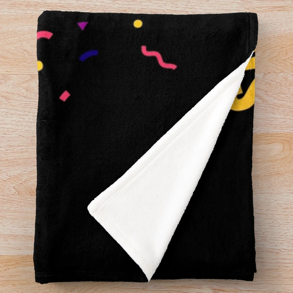 Sausage-themed plush blanket featuring hot dogs, wiener dogs, and more