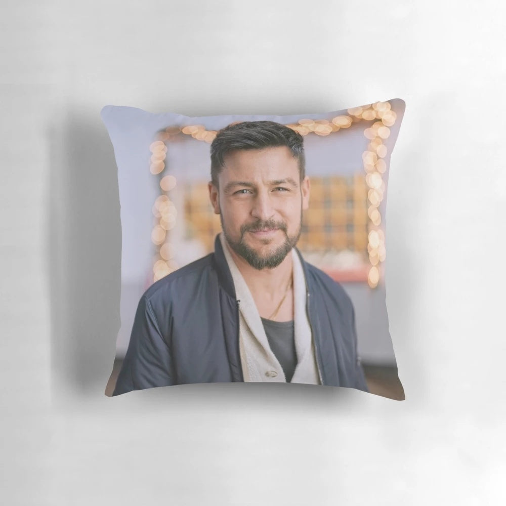 Plush Tyler Hynes Christmas Pillow for Fans