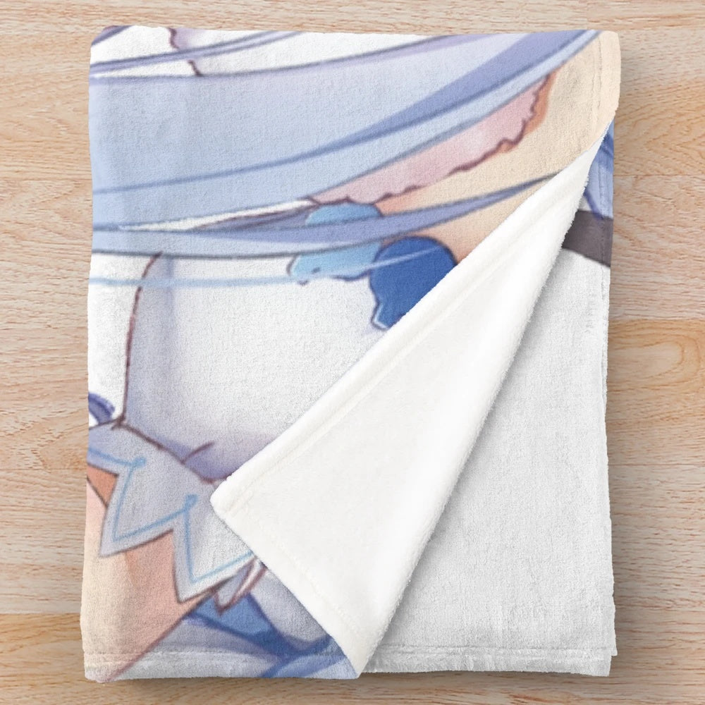 Soft and Plush Usada Pekora Inspired Blanket