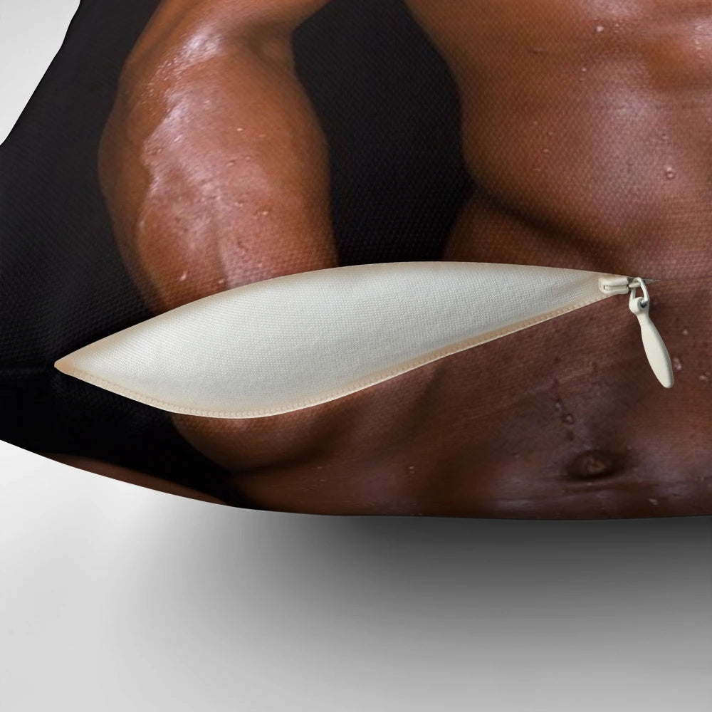 Stylish and comfortable pillow featuring the iconic Usher singer logo and design
