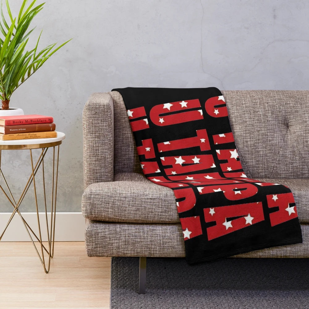 utampa Plush Blanket with Stars