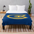 University of Wisconsin-Eau Claire Badgers plush blanket