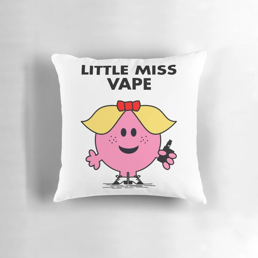 Pillow featuring a vaping-themed design for vape enthusiasts and cloud chasers.