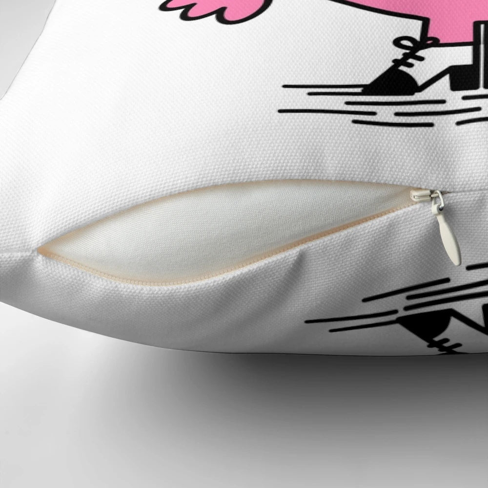 Pillow featuring a vaping-themed design for vape enthusiasts and cloud chasers.