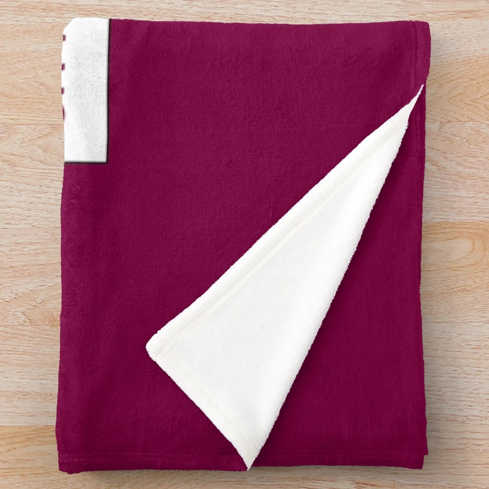 Plush blanket with Villa Park design for Aston Villa supporters