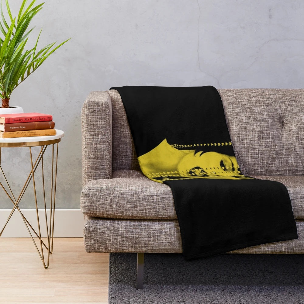 Golden Years Plush Blanket with classic cinema and 1920s inspired design