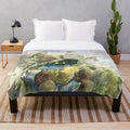 Vivi Rain inspired plush blanket featuring a cute chocobo design