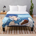 Vocaloid Kaito Plush Blanket