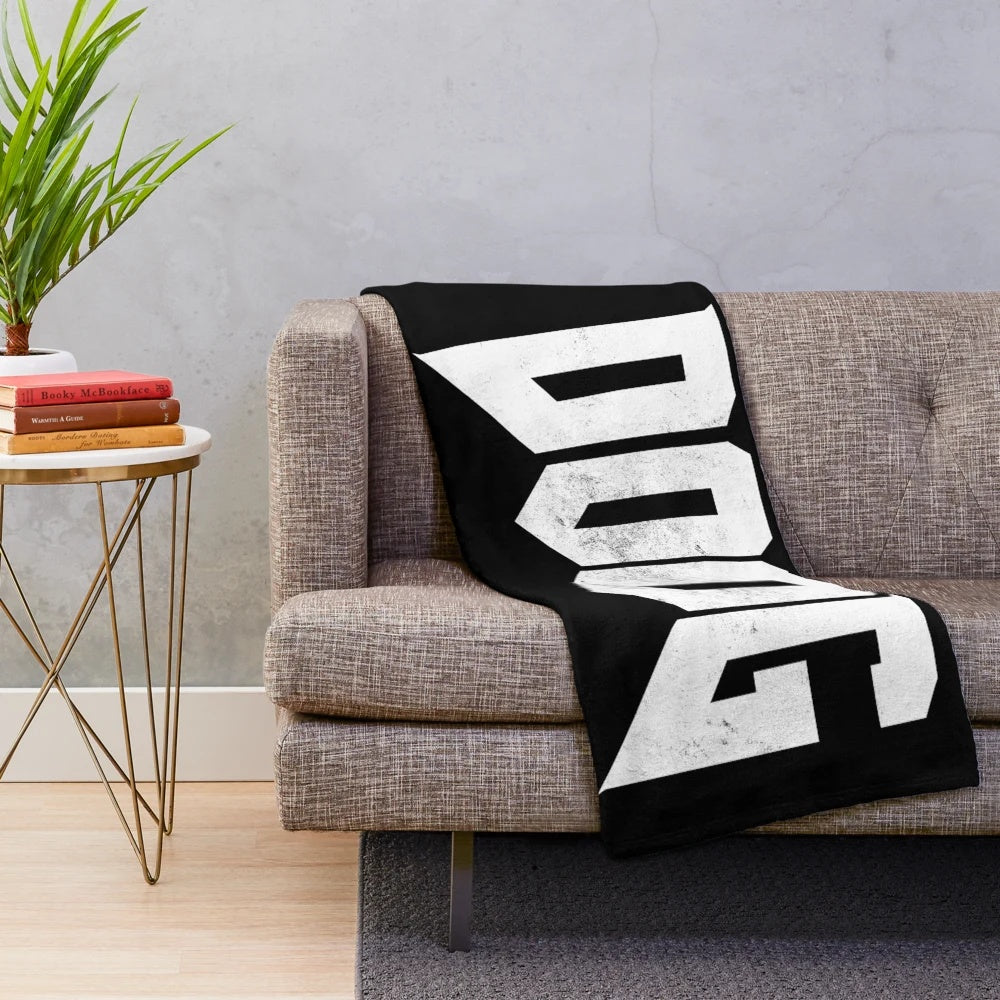 Doog Vtuber-themed plush blanket featuring Inugami Korone
