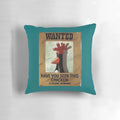 Plush Wallace and Gromit claymation pillow featuring the iconic duo from the beloved animated series