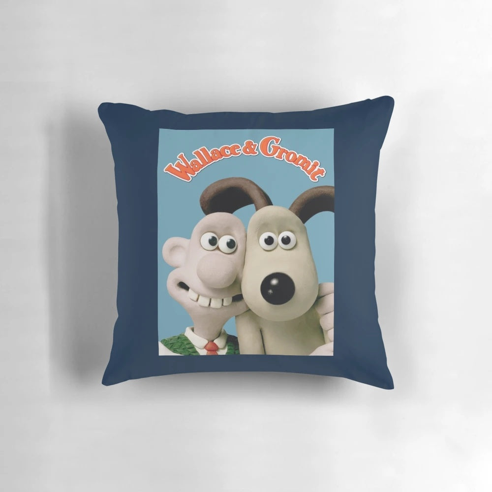 Wallace and Gromit claymation inspired animation pillow
