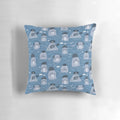 Soft and plush walrus-shaped pillow for winter and ocean-inspired home decoration