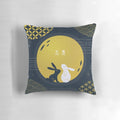 Soft and cuddly pillow in the shape of a bunny mask, inspired by the characters Wei Wuxian and Lan Wangji from the novel and drama series "The Untamed."