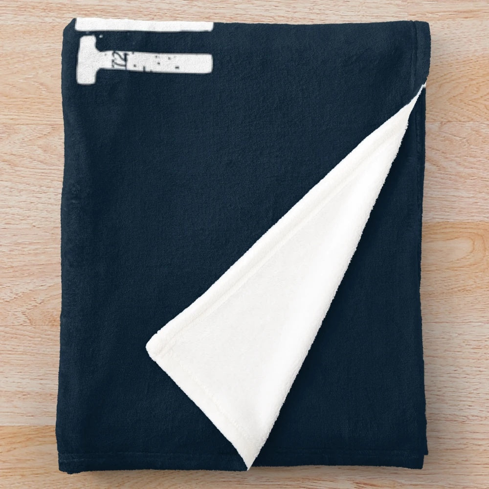 Warden-themed plush blanket for cozy and comfy relaxation