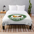 Warriors inspired medicine cat plush blanket