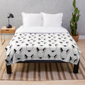 Watson the Bull Terrier Plush Blanket