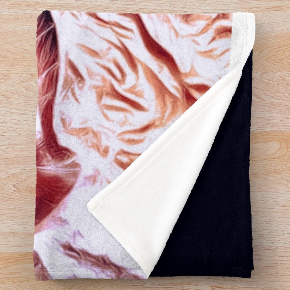 Soft and cuddly plush blanket featuring the adorable Welsh Springer Spaniel breed