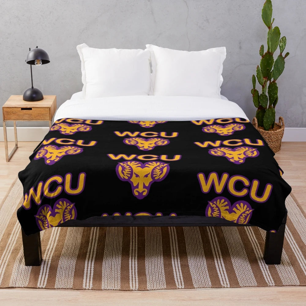 West Chester University Rams Plush Blanket