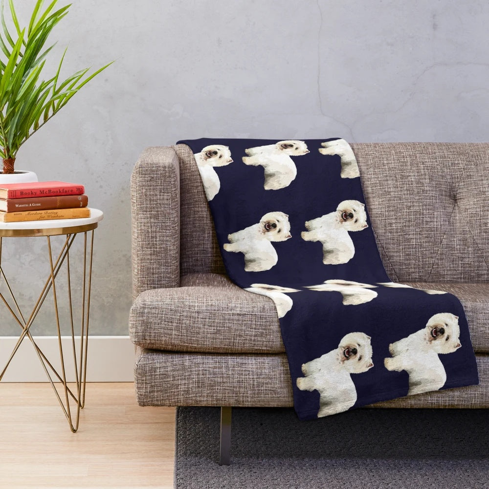 West Highland Terrier Plush Blanket