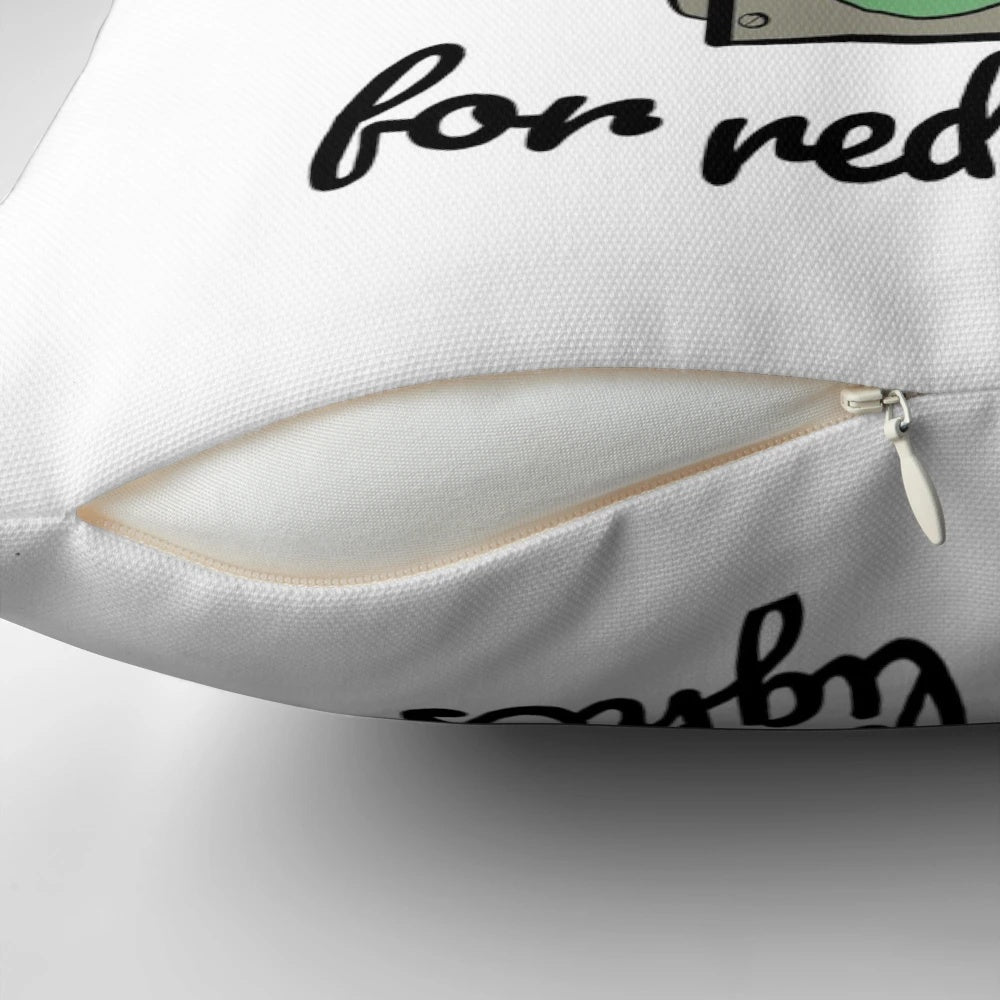 West Wing Donna and Josh Wouldn't Stop for Red Lights Decorative Pillow