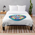 Wheel of Fortune themed plush blanket