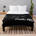 White plush Miata NC blanket for Miata car enthusiasts