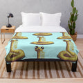 Whooping snake plush blanket for children