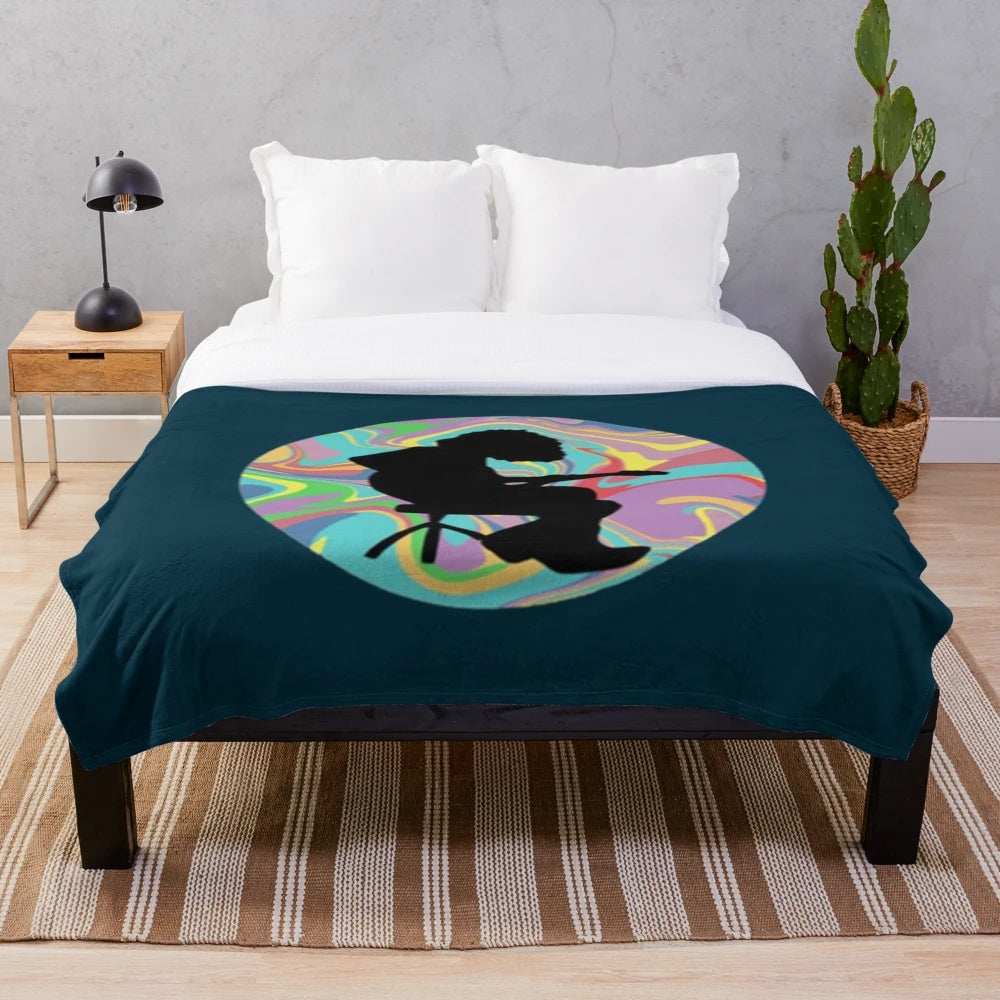 Widespread Panic inspired plush blanket