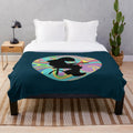 Widespread Panic inspired plush blanket