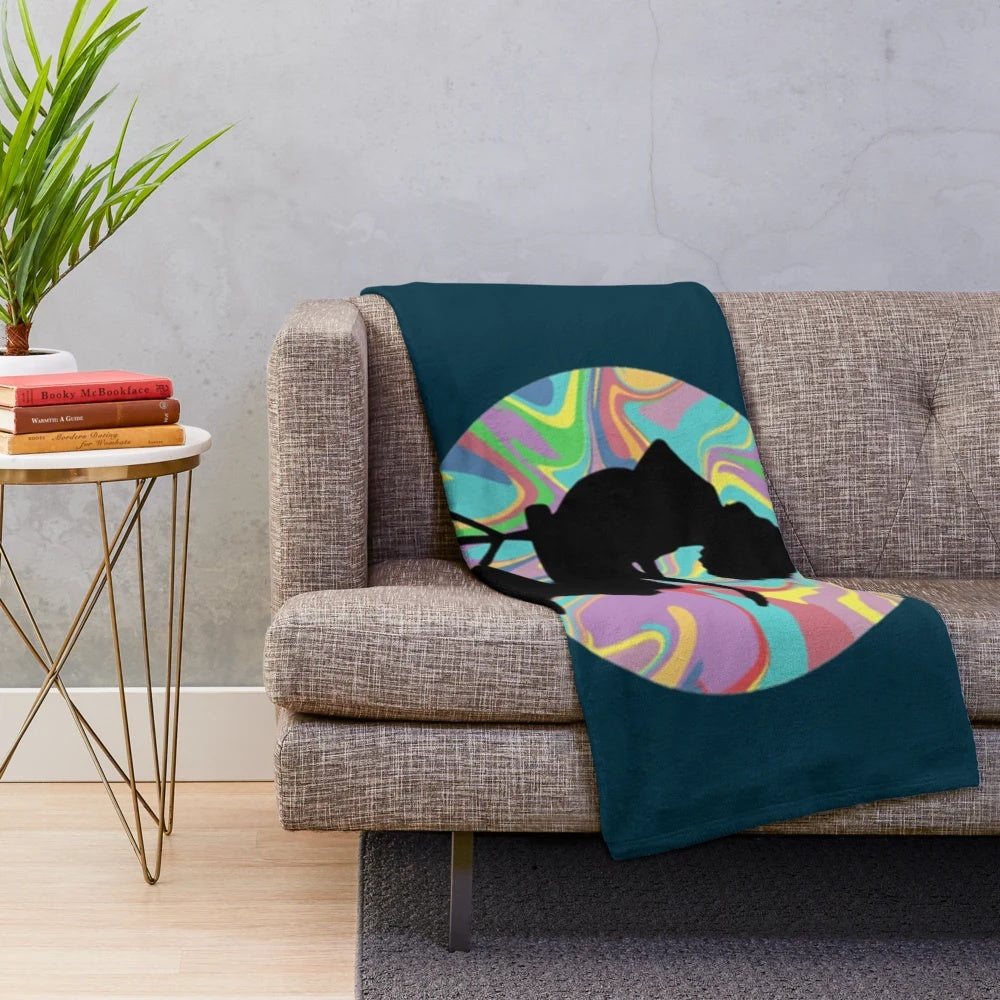 Widespread Panic inspired plush blanket