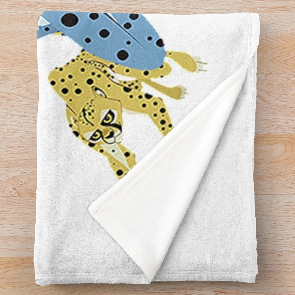 Wild Kratts themed plush blanket for kids