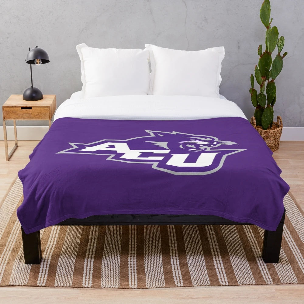 Abilene Christian Wildcats Plush Blanket