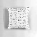 Diary of a Wimpy Kid-themed plush pillow featuring the Heffley family characters