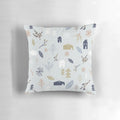 A plush, high-quality winter village throw pillow with a snowy, nature-inspired design perfect for holiday home decor.