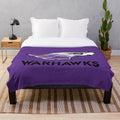 University of Wisconsin-Whitewater Plush Blanket featuring the school logo and colors