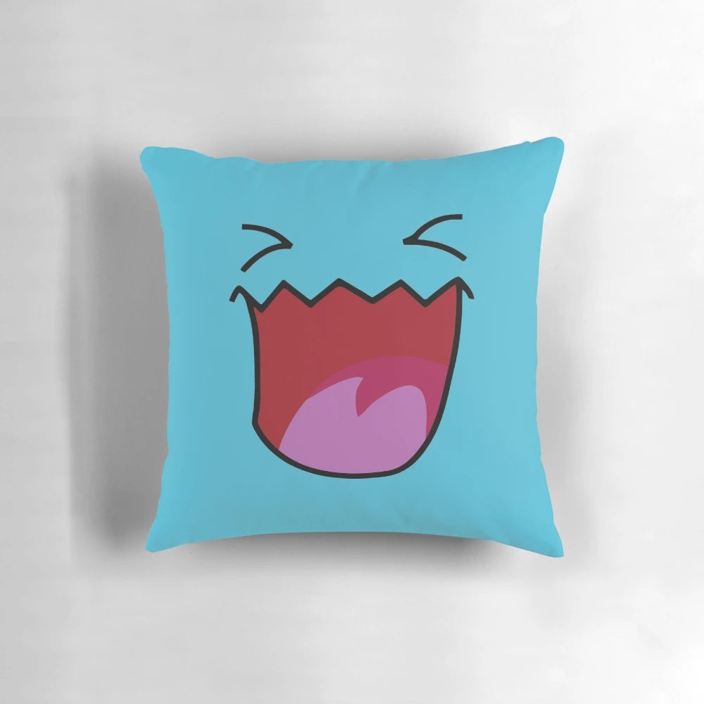 Wobbuffet Pokémon Pillow with Vibrant Colors and Playful Design