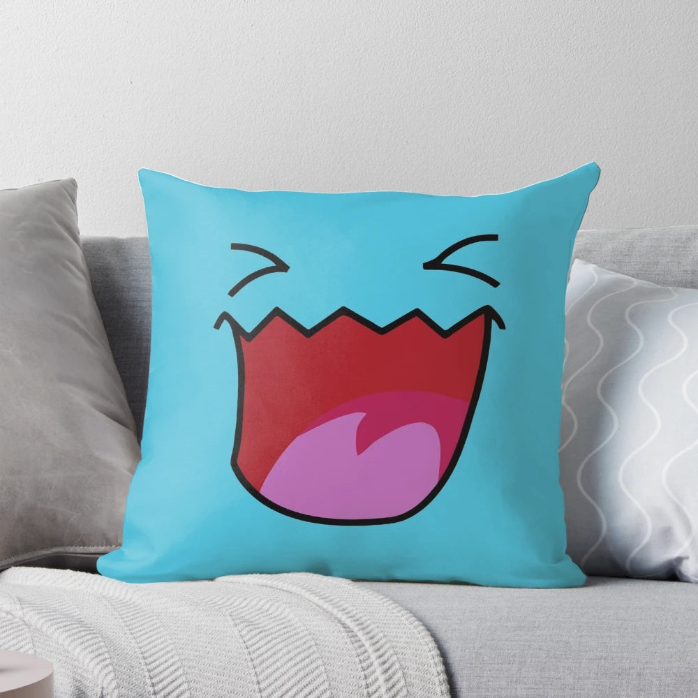 Wobbuffet Pokémon Pillow with Vibrant Colors and Playful Design