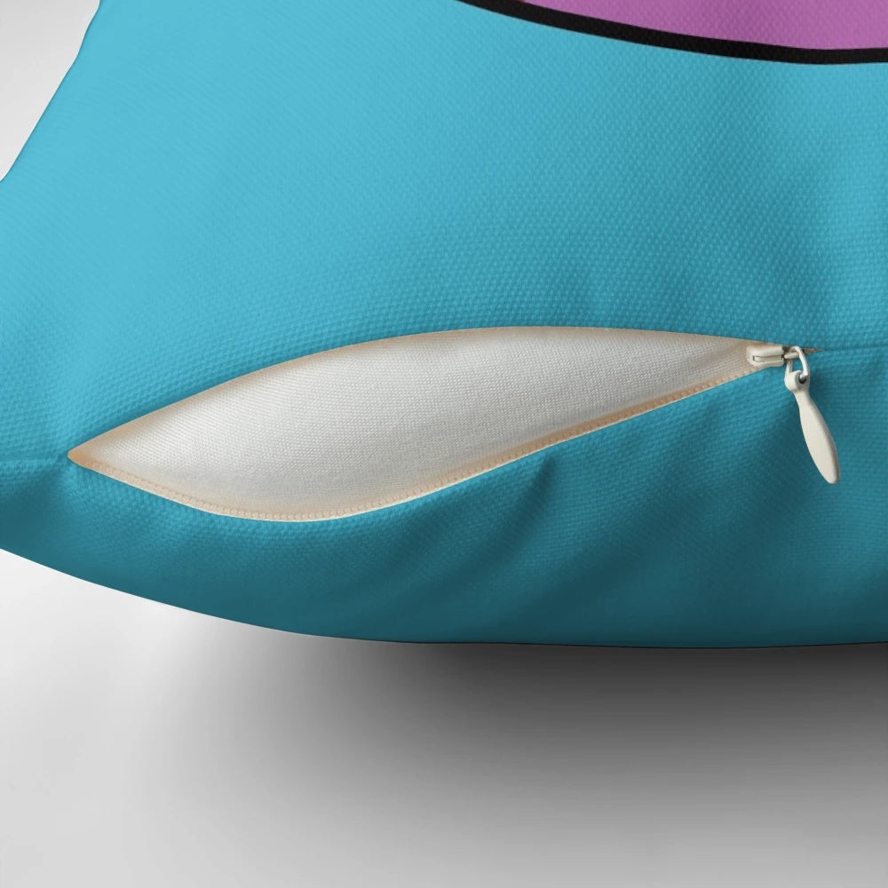Wobbuffet Pokémon Pillow with Vibrant Colors and Playful Design