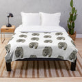 Soft and cuddly wombat plush blanket for kids