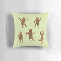 A fluffy, kawaii wookie pillow perfect for science fiction fans and home decor.