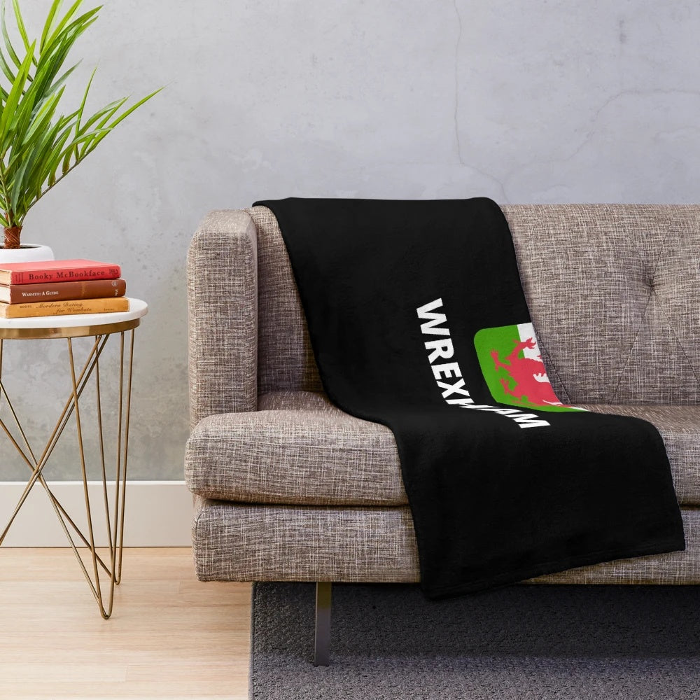 Wrexham Wales Plush Blanket