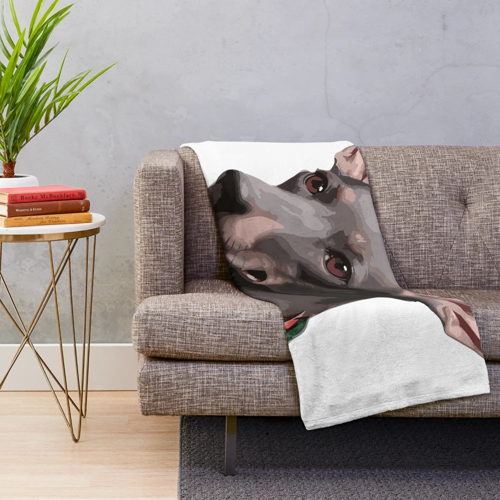 Xolo dog plush blanket for dog lovers
