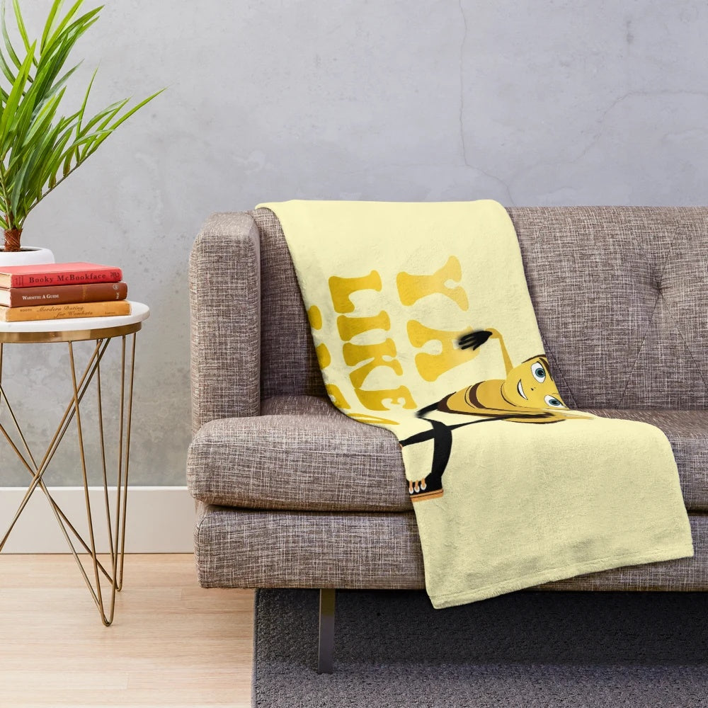 Ya like Jazz?" The Bee Movie Inspired Plush Blanket